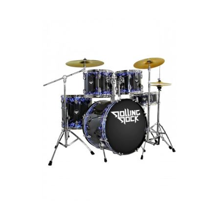 Барабанная установка Rolling Rock JR-2232C Black Smoke