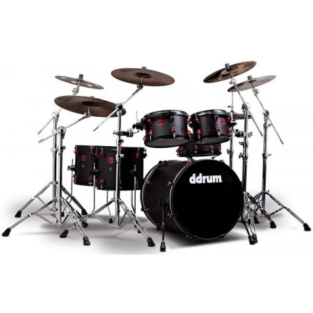 DDRUM HYBRID 6 BLK RED Барабанная установка